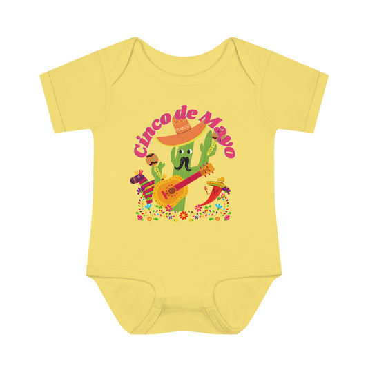 Cinco Baby Rib Bodysuit